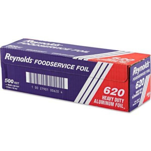 Reynolds Reynolds Wrap¬Æ Heavy Duty Aluminum Foil Roll, 12" x 500 Ft., Silver REY 620